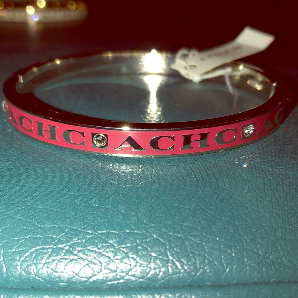 COACH Pave Bangle